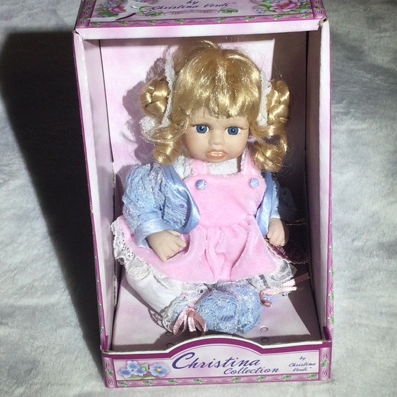 Curt Girl Doll with Porcelian face & Hans by Christina Collection - Picture 9 of 9